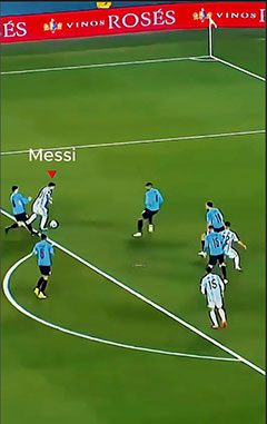 Messi dont think like anyone else
