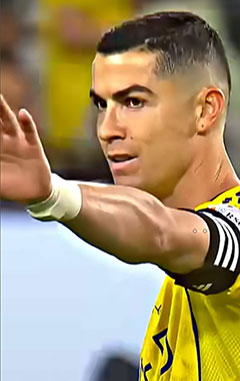 Ronaldo scored with an overhead kick in the dying seconds of the match